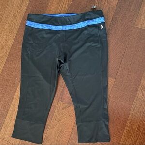 Jillian Michaels Impact Black Cropped Leggings Workout Athletic Size XXL NEW